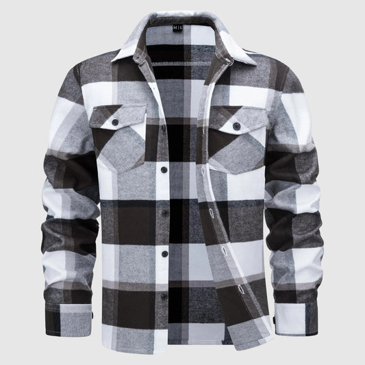 Alessandro Veneti Metro Check Flannel Shirt